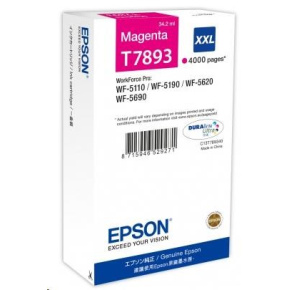 EPSON Ink bar WF-5xxx Series Ink Cartridge "Pisa" XXL Magenta (34,2 ml) (4.000 str.)