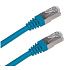 XtendLan patch kabel Cat6A, SFTP, LS0H - 0,3m, modrý (prodej po 10 ks)
