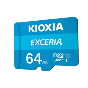 KIOXIA Exceria microSDXC card 64GB M203, UHS-I U1 Class 10