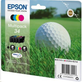 EPSON ink Multipack 4-colours "Golf" 34 DURABrite Ultra Ink EPSON ink Multipack 4-colours "Golf" 34 DURABrite Ultra Ink