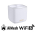 ASUS ZenWiFi XD5 1-pack Wireless AX3000 Dual-band Mesh WiFi 6 System, white