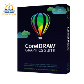 CorelDRAW Graphics Suite Education 365 dní obnovení pronájmu licence (251+) (Windows/MAC) CorelDRAW Graphics Suite Education 365 dní obnovení pronájmu licence (251+) (Windows/MAC)