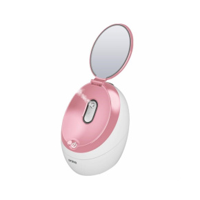 Orava FI-300 obličejová sauna, 280 W, uvolňuje nosní a čelové dutiny, uvolňuje svaly a zmírňuje bolest, bílá / růžová