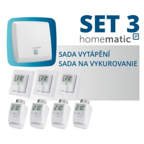 Homematic IP  Sada vytápění (byt 3+1) - HmIP-SET3