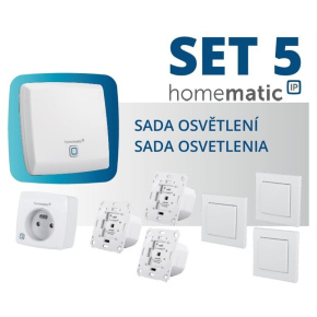 Homematic IP  Sada osvětlení (s možností stmívání) - HmIP-SET5