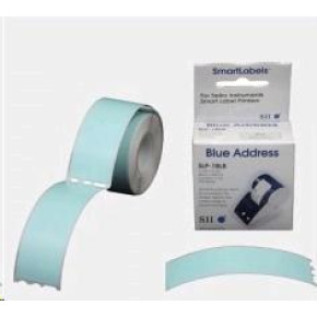 Seiko adresní štítky - modré, 28x89mm 130ks/role Seiko adresní štítky - modré, 28x89mm 130ks/role