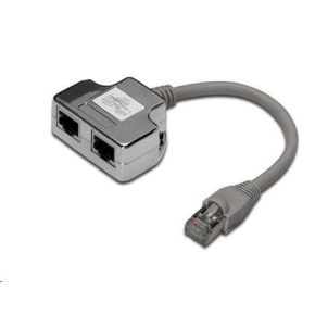 PREMIUMCORD RJ45 distributor (1 port ISDN + 1 port RJ45 10/100Base T)