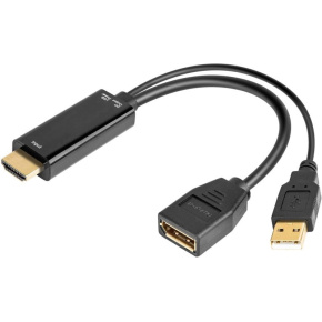 PREMIUMCORD adaptér HDMI to DisplayPort s napájením PREMIUMCORD adaptér HDMI to DisplayPort s napájením