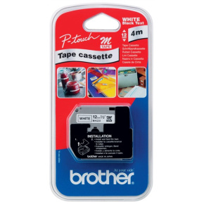 BROTHER MK-231BZ Black On White Tape (12mm) BROTHER MK-231BZ Black On White Tape (12mm)
