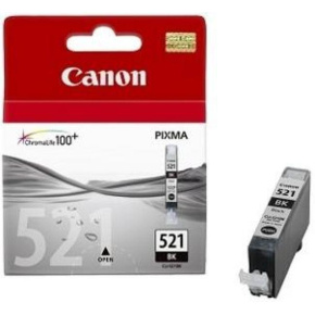 - černá inkoustová náplň CANON CLI-521BK (CLI521BK) - černá inkoustová náplň CANON CLI-521BK (CLI521BK)