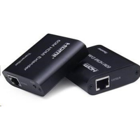 PREMIUMCORD HDMI extender na 60m FULL HD 1080p přes jeden kabel Cat5e/6/6a/7, EDID nastavení PREMIUMCORD HDMI extender na 60m FULL HD 1080p přes jeden kabel Cat5e/6/6a/7, EDID nastavení