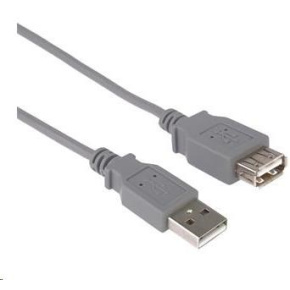 PREMIUMCORD Kabel USB 2.0 A-A 5m, prodlužovací (M/F) šedý PREMIUMCORD Kabel USB 2.0 A-A 5m, prodlužovací (M/F) šedý