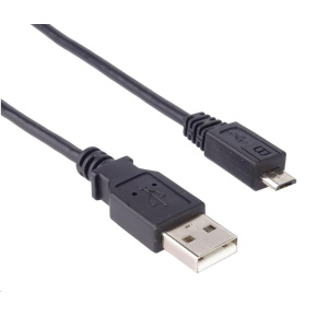PREMIUMCORD Kabel USB 2.0 A-Micro B propojovací. 2m (černý) PREMIUMCORD Kabel USB 2.0 A-Micro B propojovací. 2m (černý)