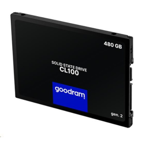 GOODRAM SSD CL100 Gen.3 480GB, SATA III, 2.5", (R:540/W:460MB/s)