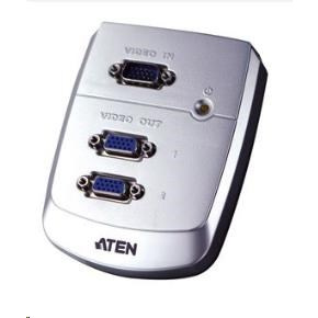 ATEN Video rozbočovač 1PC - 2VGA 250Mhz ATEN Video rozbočovač 1PC - 2VGA 250Mhz