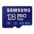 Samsung micro SDXC karta 128GB PRO Plus + SD adaptér