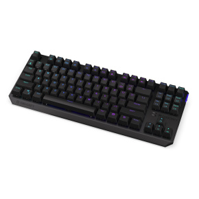 ENDORFY Klávesnice Thock TKL Wireless CZ Brown, Mechanická, Bezdrátová, ARGB, černá