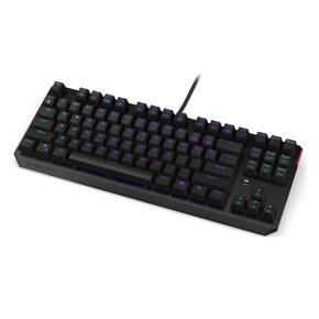 ENDORFY Klávesnice Thock TKL CZ Brown, Mechanická, USB, ARGB, černá
