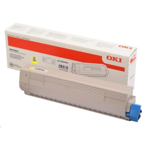 OKI Yellow toner do C833/C843 (10 000 stránek) OKI Yellow toner do C833/C843 (10 000 stránek)