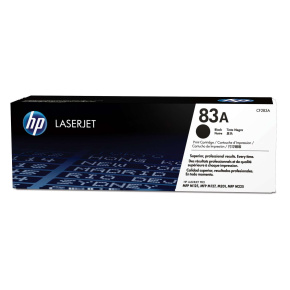 HP 83A Black LJ Toner Cart, CF283A (1,500 pages)