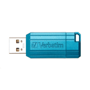 VERBATIM Flash Disk 16GB Hi-Speed Store 'n' Go, Pinstripe, USB 2.0, Caribbean modrá VERBATIM Flash Disk 16GB Hi-Speed Store 'n' Go, Pinstripe, USB 2.0, Caribbean modrá