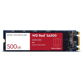 WD RED SSD 3D NAND WDS500G1R0B 500GB M.2 SATA Powered by SanDisk, (R:560, W:530MB/s)
