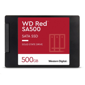 WD RED SSD 3D NAND WDS500G1R0A 500GB SATA/600 Powered by SanDisk, (R:560, W:530MB/s), 2.5"