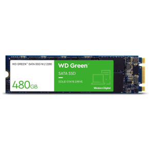 WD GREEN SSD WDS480G3G0B 480GB Powered by SanDisk M.2 SATA, (R:540, W:465MB/s)