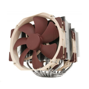 NOCTUA Chladič CPU NH-D15, 2x 140mm, LGA1851, AM5, hnědá/stříbrná