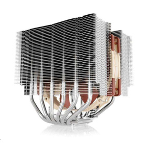 NOCTUA Chladič CPU NH-D15S, 1x 140mm, LGA1851, AM5, hnědá/stříbrná