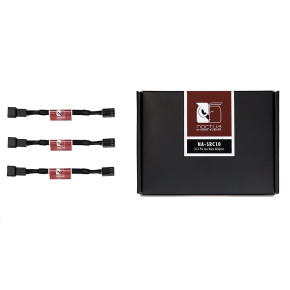 NOCTUA Adaptér NA-SRC10, 3x, 3-pin ventilátor Low Noise, černá