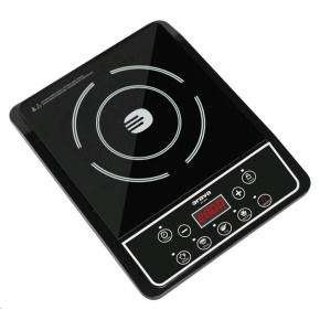 Orava VP-20i  indukční vařič, 2000 W, 1 plotýnka, LED displej, 18 dB, časovač, černá