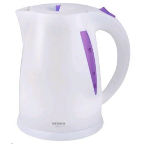 Orava VK-3117 V rychlovarná konvice, 2000 W, 1.7 l, automatické vypnutí, fialová / bílá