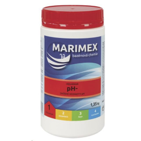 Marimex pH- 1,35 kg - bazénová chemie - REGULACE PH