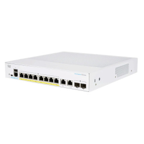 Cisco switch CBS250-8FP-E-2G (8xGbE,2xGbE/SFP combo,8xPoE+,120W,fanless) - REFRESH Cisco switch CBS250-8FP-E-2G (8xGbE,2xGbE/SFP combo,8xPoE+,120W,fanless) - REFRESH