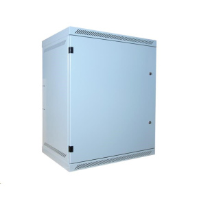 LEXI-Net 19" nástěnný rozvaděč 15U 600x450, nosnost 60 kg, plné dveře, svařovaný, šedý LEXI-Net 19" nástěnný rozvaděč 15U 600x450, nosnost 60 kg, plné dveře, svařovaný, šedý