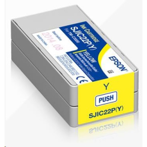 Epson cartridge, yellow Epson cartridge, yellow