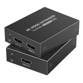 PremiumCord 4K@60Hz HDMI2.0 extender na 50m přes jeden kabel Cat6/6a HDR10 PremiumCord 4K@60Hz HDMI2.0 extender na 50m přes jeden kabel Cat6/6a HDR10