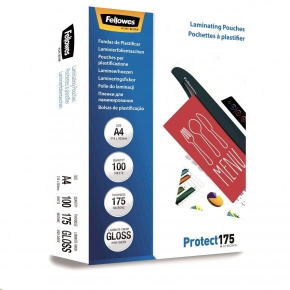 Laminovací fólie Fellowes A4 175 mic, balení 100 ks Laminovací fólie Fellowes A4 175 mic, balení 100 ks