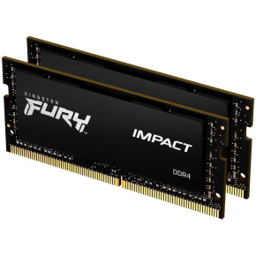 KINGSTON SODIMM DDR4 64GB (Kit of 2) 3200MT/s CL20 FURY Impact KINGSTON SODIMM DDR4 64GB (Kit of 2) 3200MT/s CL20 FURY Impact