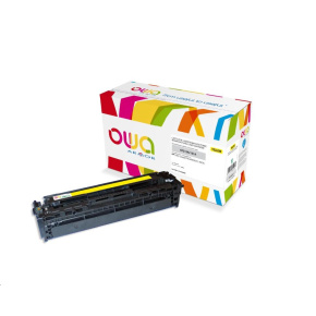 OWA Armor toner pro HP Color Laserjet Pro 200 M251, M276, 1800 Stran, CF212A, žlutá/yellow OWA Armor toner pro HP Color Laserjet Pro 200 M251, M276, 1800 Stran, CF212A, žlutá/yellow