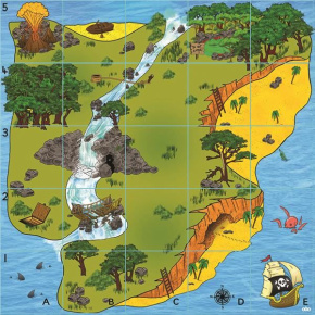 TT - Bee-Bot podložka Ostrov TT - Bee-Bot podložka Ostrov