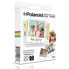 Polaroid Instant Zink Media 3,5X4,25 Pop 20 Pack Polaroid Instant Zink Media 3,5X4,25 Pop 20 Pack