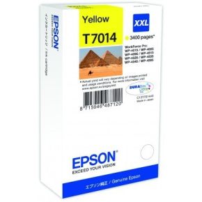 EPSON Ink bar WorkForce-4000/4500 - Yellow XXL - (3.400 str.) (34,2 ml)