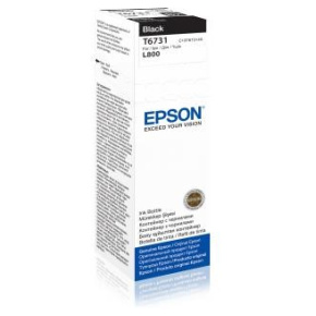 EPSON ink čer T6731 Black ink container 70ml pro L800/L1800 EPSON ink čer T6731 Black ink container 70ml pro L800/L1800