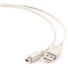 GEMBIRD Kabel USB 2.0 A-Mini B (5pin) propojovací 1,8m GEMBIRD Kabel USB 2.0 A-Mini B (5pin) propojovací 1,8m