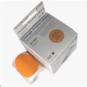 Seiko adresní kruh - oranžový 54mm, 120ks/role Seiko adresní kruh - oranžový 54mm, 120ks/role