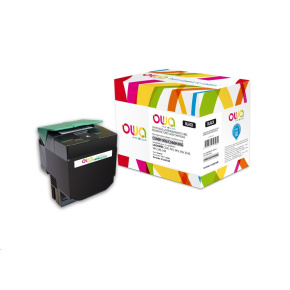 OWA Armor toner pro LEXMARK C540, 543, 544, 546, X543, X544, X546, X548, 2500 Stran, C540H1KG, černá/black OWA Armor toner pro LEXMARK C540, 543, 544, 546, X543, X544, X546, X548, 2500 Stran, C540H1KG, černá/black
