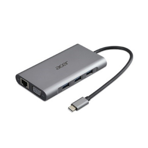 ACER 12v1 Type C dongle: 2 x USB3.2, 2 x USB2.0, 1x SD/TF, 2 x HDMI, 1 x PD, 1 x DP, 1 x RJ45, 1 x 3.5 Audio