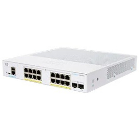 Cisco switch CBS250-16P-2G-UK (16xGbE,2xSFP,16xPoE+,120W,fanless) - REFRESH Cisco switch CBS250-16P-2G-UK (16xGbE,2xSFP,16xPoE+,120W,fanless) - REFRESH